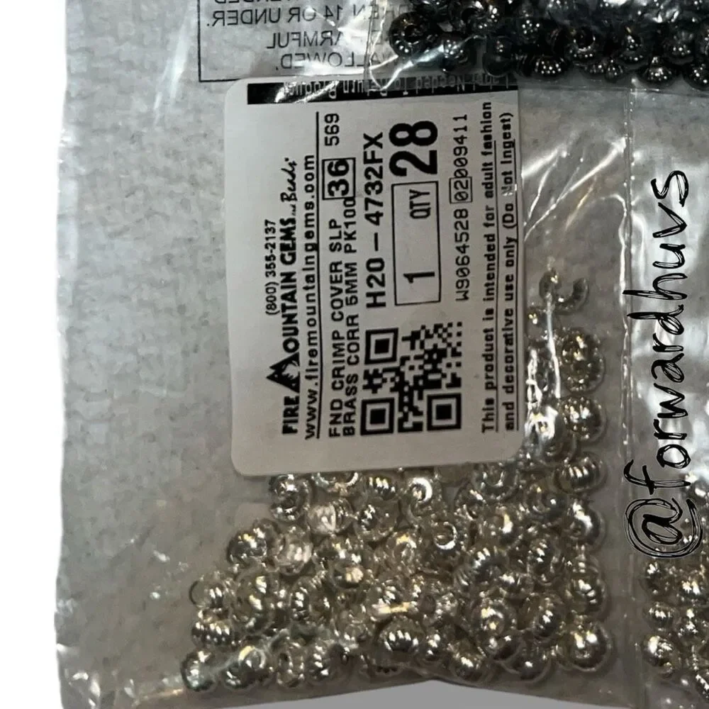 Fire Mountain Gem Jewelry-Making Supply Bundle – Crimp Covers